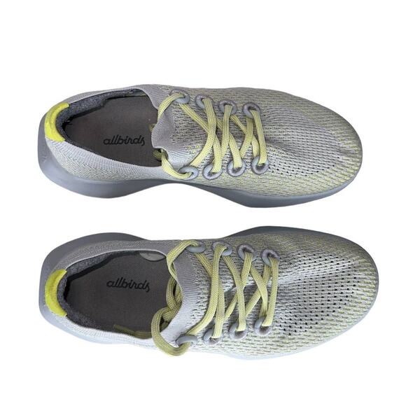 Allbirds Women's Tree Dasher 1 Gray Green Flexible Wool Sneakers Shoes Size 8 - Picture 5 of 10